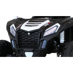 Elektrické autíčko Buggy ATV Racing Dvojmiestne!!! Biela - 4 X 200 W - 24V7Ah